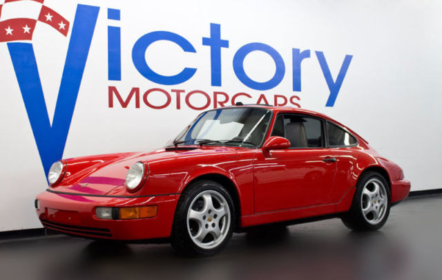 1992 GUARDS RED Porsche 911 Coupe