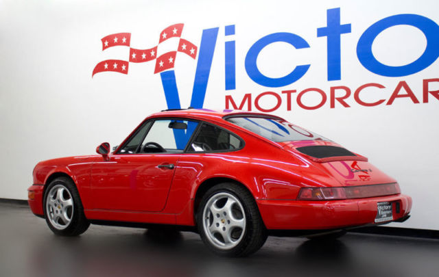 1992 GUARDS RED Porsche 911 Coupe