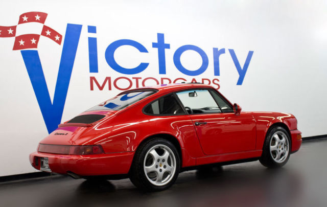 1992 GUARDS RED Porsche 911 Coupe
