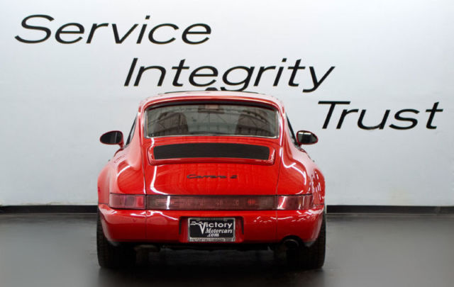 1992 GUARDS RED Porsche 911 Coupe
