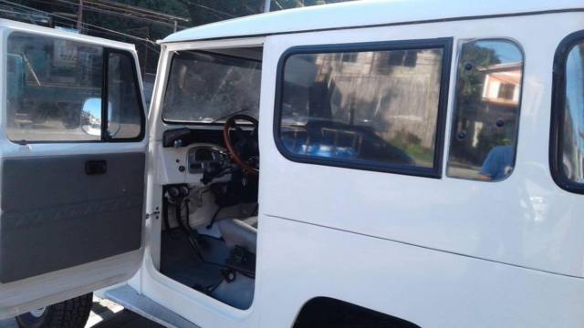 1980 white  Toyota Land Cruiser