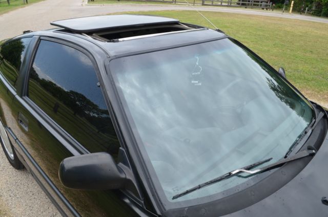 1989 Black Honda CRX Coupe