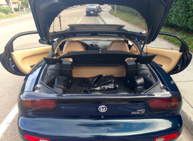 1993 MONTEGO BLUE Mazda RX-7 Coupe