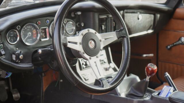 1972 Blue MG MGB GT Coupe