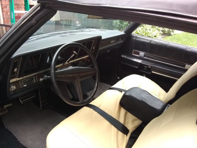 1969 Black Oldsmobile Ninety-Eight Convertible