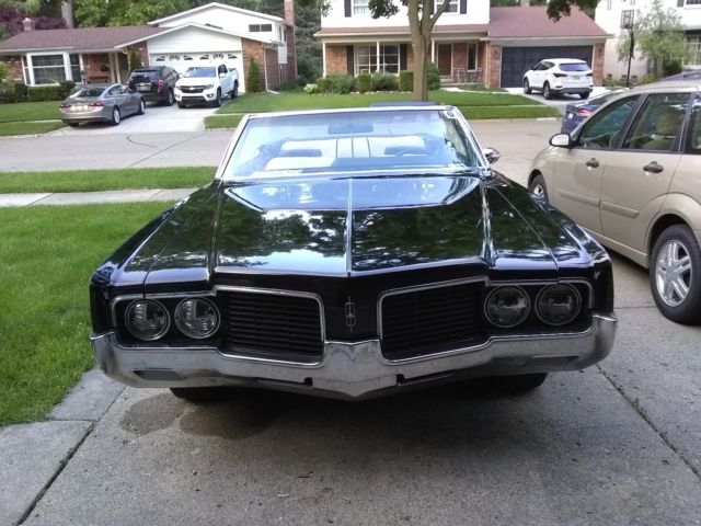 1969 Black Oldsmobile Ninety-Eight Convertible