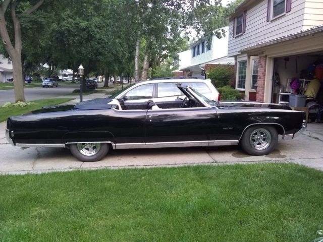 1969 Black Oldsmobile Ninety-Eight Convertible