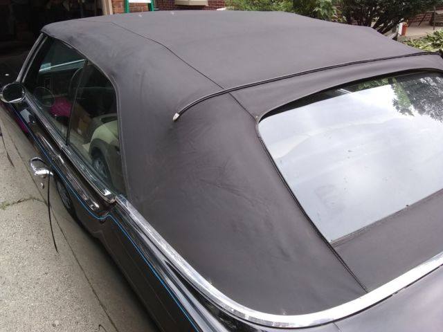 1969 Black Oldsmobile Ninety-Eight Convertible