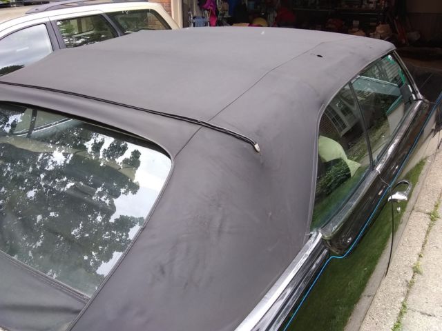 1969 Black Oldsmobile Ninety-Eight Convertible