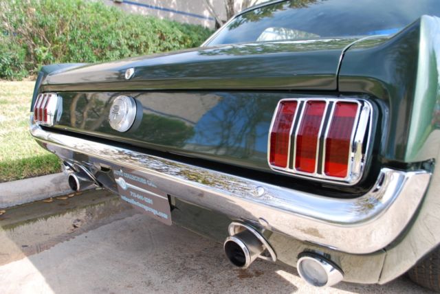 1966 Ivy Green Metallic Ford Mustang Coupe