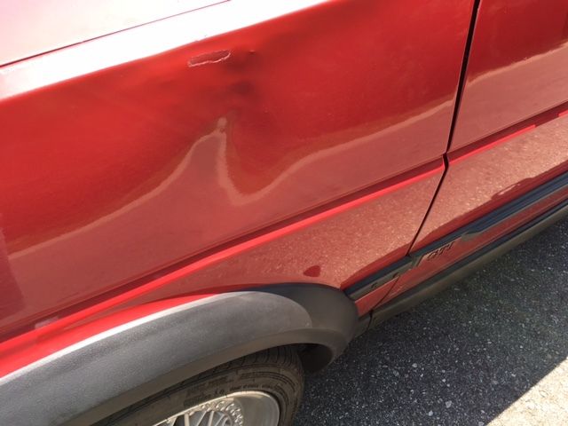 1991 Red Volkswagen Golf Coupe