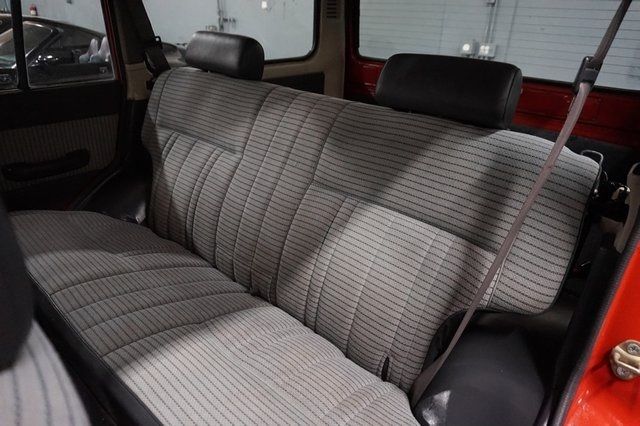 1990 Red Toyota Land Cruiser Wagon