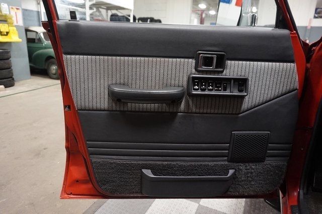 1990 Red Toyota Land Cruiser Wagon