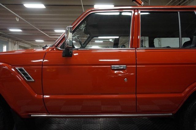 1990 Red Toyota Land Cruiser Wagon