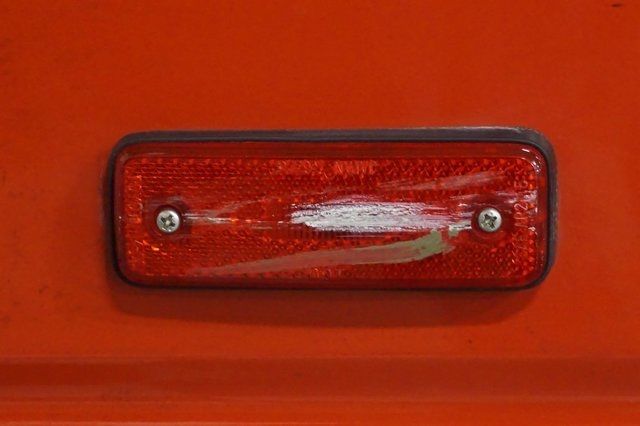 1990 Red Toyota Land Cruiser Wagon