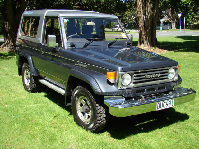 1991 Gray Toyota Land Cruiser MWB 