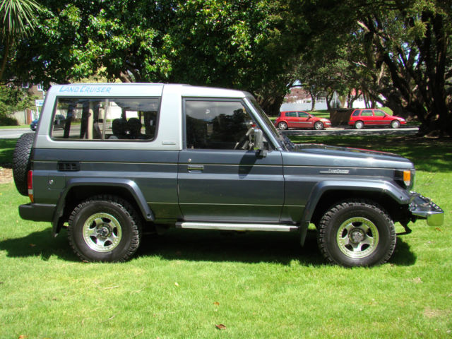 1991 Gray Toyota Land Cruiser MWB 