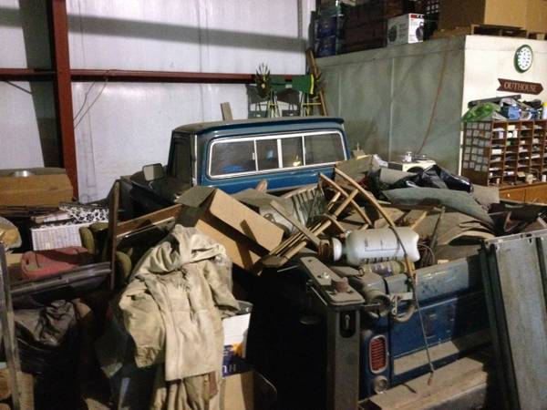 1966 Blue Chevrolet C-10 Standard Cab Pickup