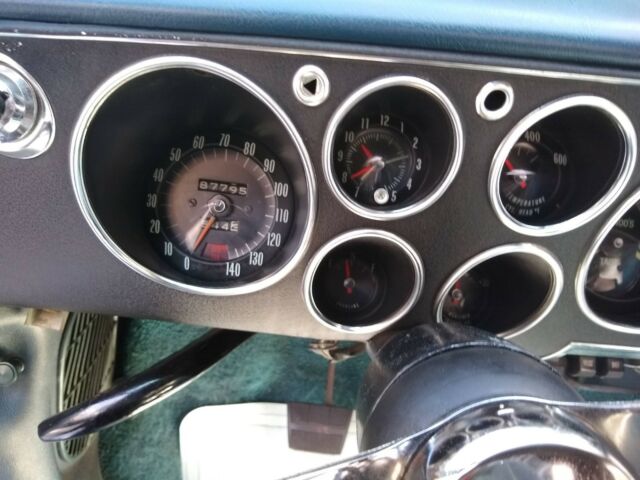 1965 Blue Chevrolet Corvair