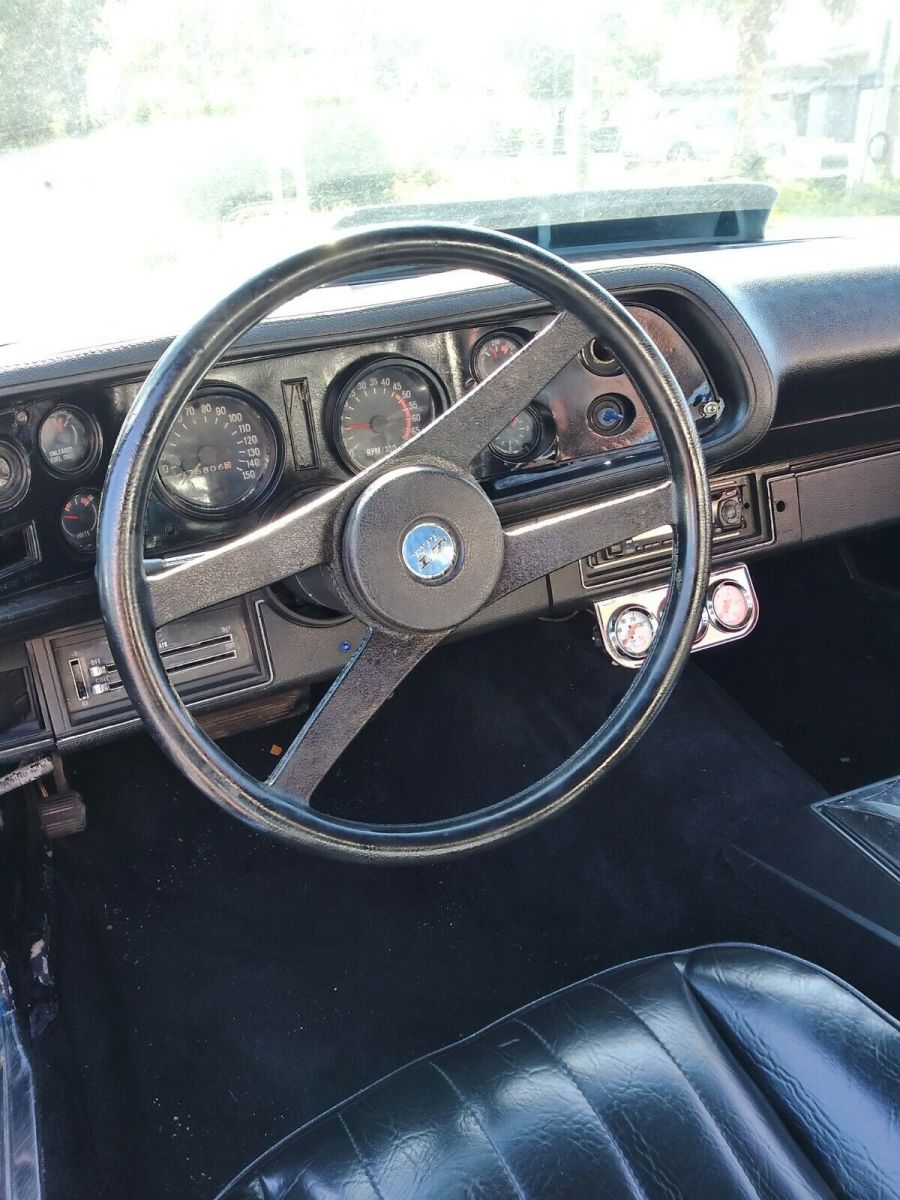 1972 Blue Chevrolet Camaro Coupe