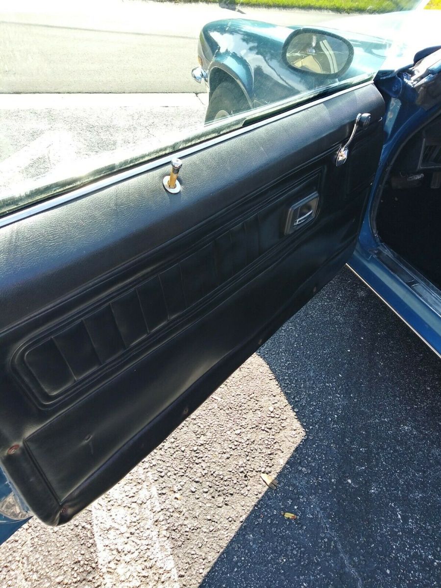 1972 Blue Chevrolet Camaro Coupe