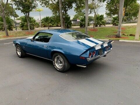 1972 Blue Chevrolet Camaro Coupe