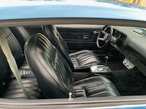 1972 Blue Chevrolet Camaro Coupe