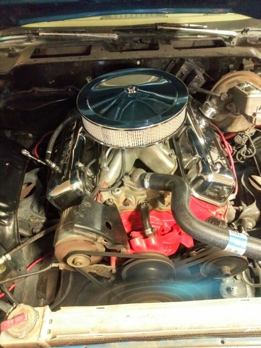 1972 Blue Chevrolet Camaro Coupe