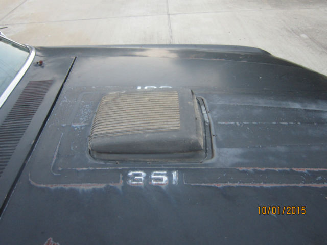 1970 Black Ford Mustang Fastback