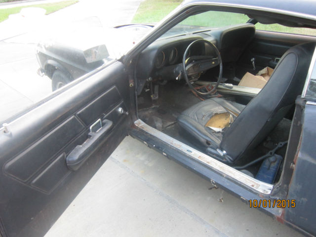 1970 Black Ford Mustang Fastback