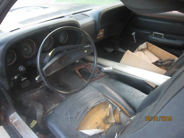 1970 Black Ford Mustang Fastback