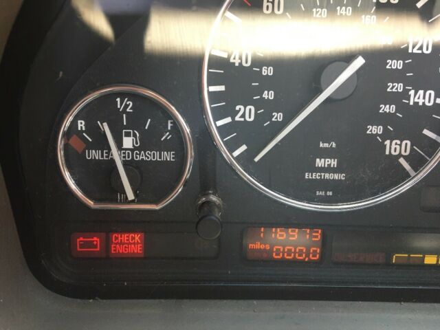 1994 Black BMW 7-Series Sedan