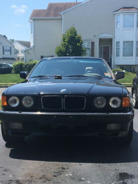 1994 Black BMW 7-Series Sedan