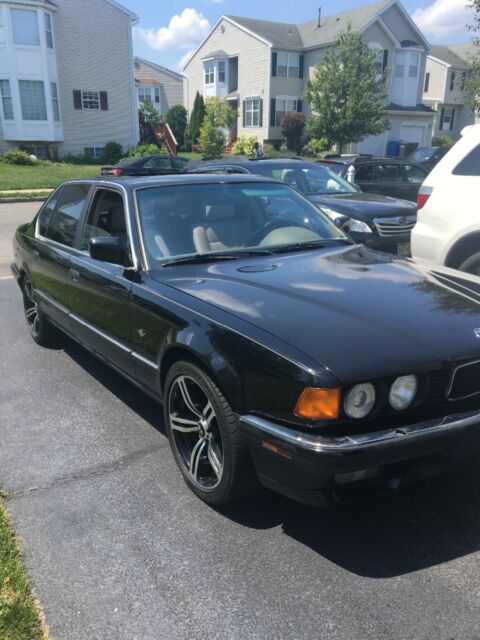 1994 Black BMW 7-Series Sedan