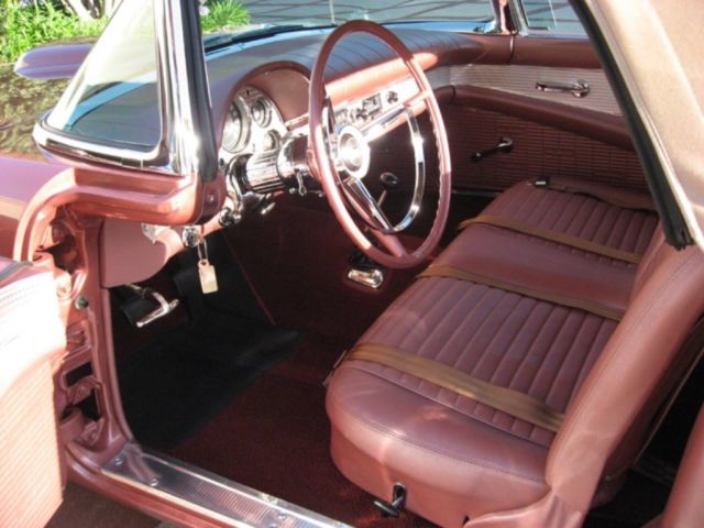 1957 BRONZE TAN Ford Thunderbird Convertible