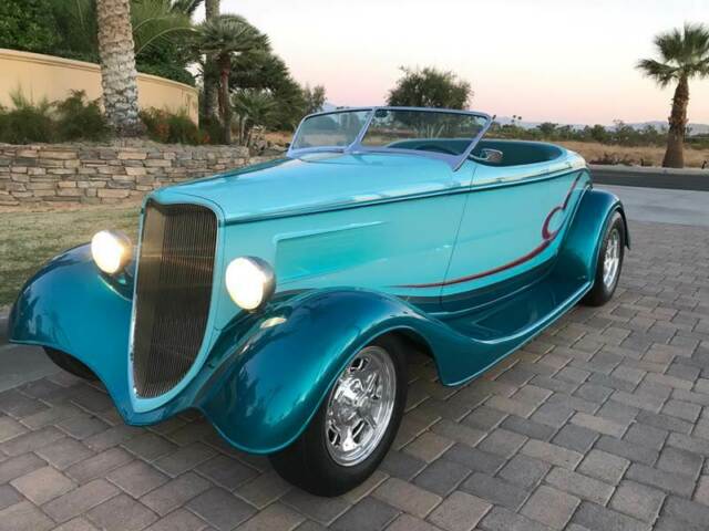 1933 Blue Ford Brizio Street Rod Coupe