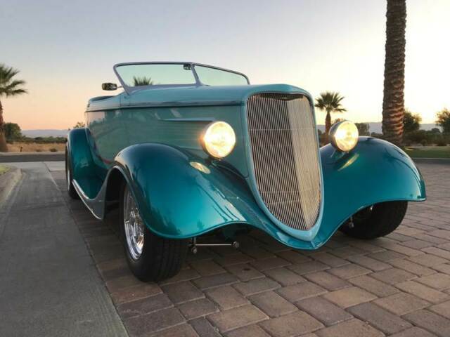 1933 Blue Ford Brizio Street Rod Coupe