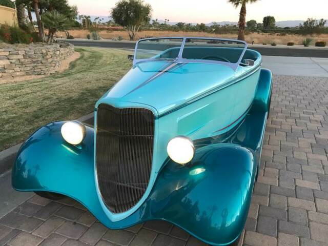 1933 Blue Ford Brizio Street Rod Coupe