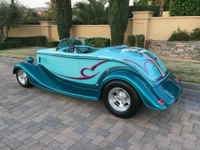 1933 Blue Ford Brizio Street Rod Coupe