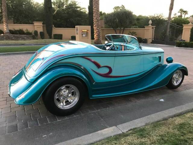 1933 Blue Ford Brizio Street Rod Coupe