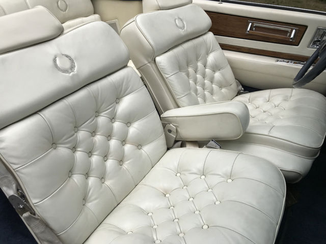 1984 Blue Cadillac Eldorado Convertible