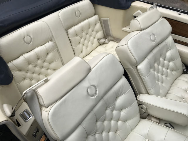 1984 Blue Cadillac Eldorado Convertible