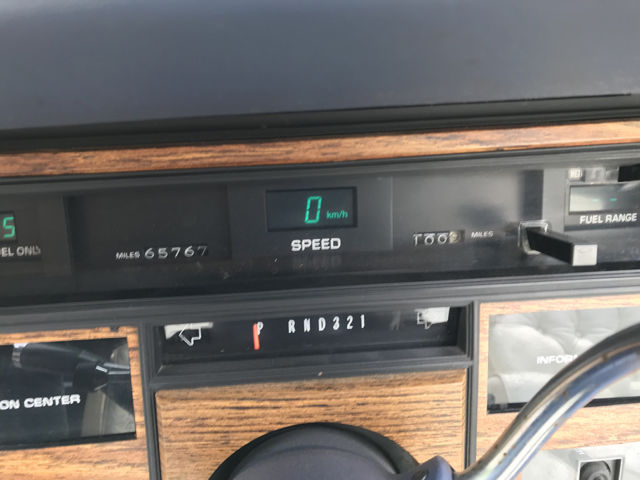 1984 Blue Cadillac Eldorado Convertible