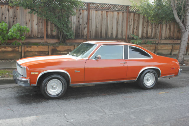 1977 Red Chevrolet Nova Coupe
