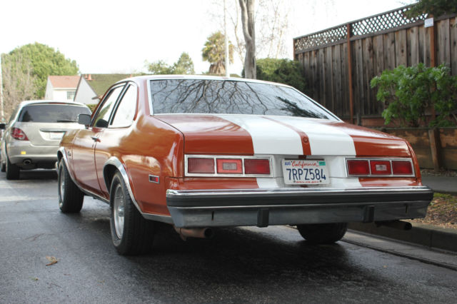 1977 Red Chevrolet Nova Coupe