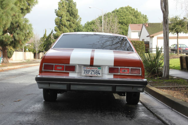 1977 Red Chevrolet Nova Coupe