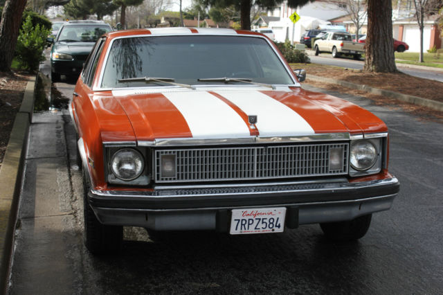 1977 Red Chevrolet Nova Coupe