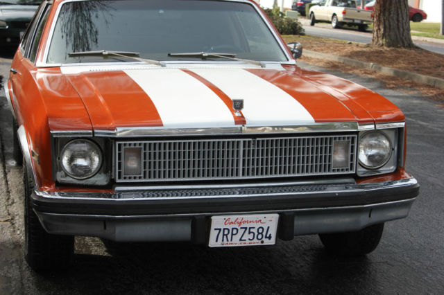 1977 Red Chevrolet Nova Coupe