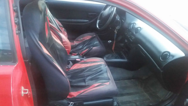 1994 Red Toyota Paseo Coupe