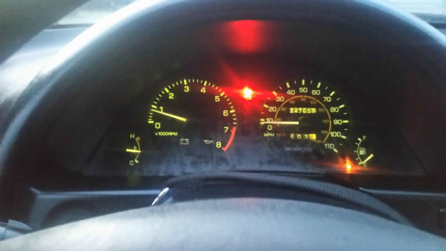 1994 Red Toyota Paseo Coupe